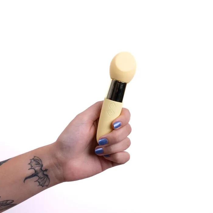 Maia Toys Female Sex Toys RINA YELLOW Rechargeable Dual Motor Silicone 15Function Vibrator