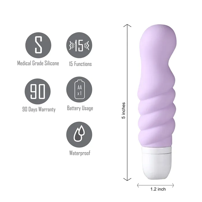 Maia Toys Vibrators CHLOE Twissty 15Function Mini Vibe
