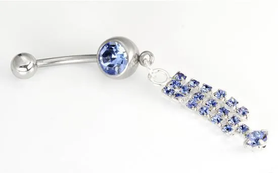 Male Sex Toys 14g 716 MultiJewel Dangle on a Single Jewel Belly Button Ring Painful Pleasures Male Sex Toys 14g 716 MultiJewel Dangle on a Single Jewel Belly Button Ring Painful Pleasures
