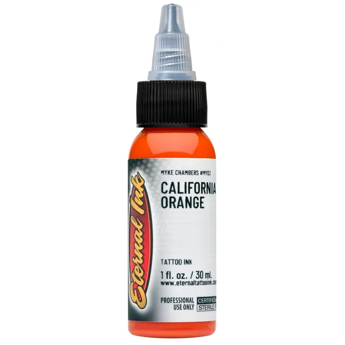Male Sex Toys Eternal Myke Chambers California Orange Eternal Tattoo Ink Pick Size