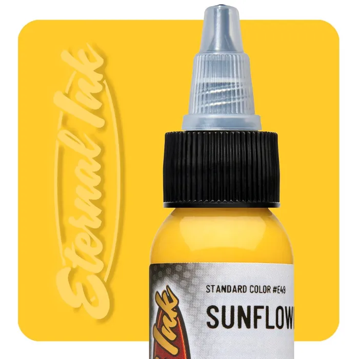 Male Sex Toys Eternal Sunflower Eternal Tattoo Ink Pick Your Size