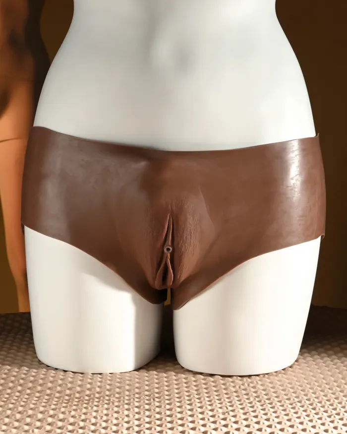 Male Sex Toys Evolved Novelties Gender X Wearable Vagina and Ass Panty Dark Male Sex Toys Evolved Novelties Gender X Wearable Vagina and Ass Panty Dark