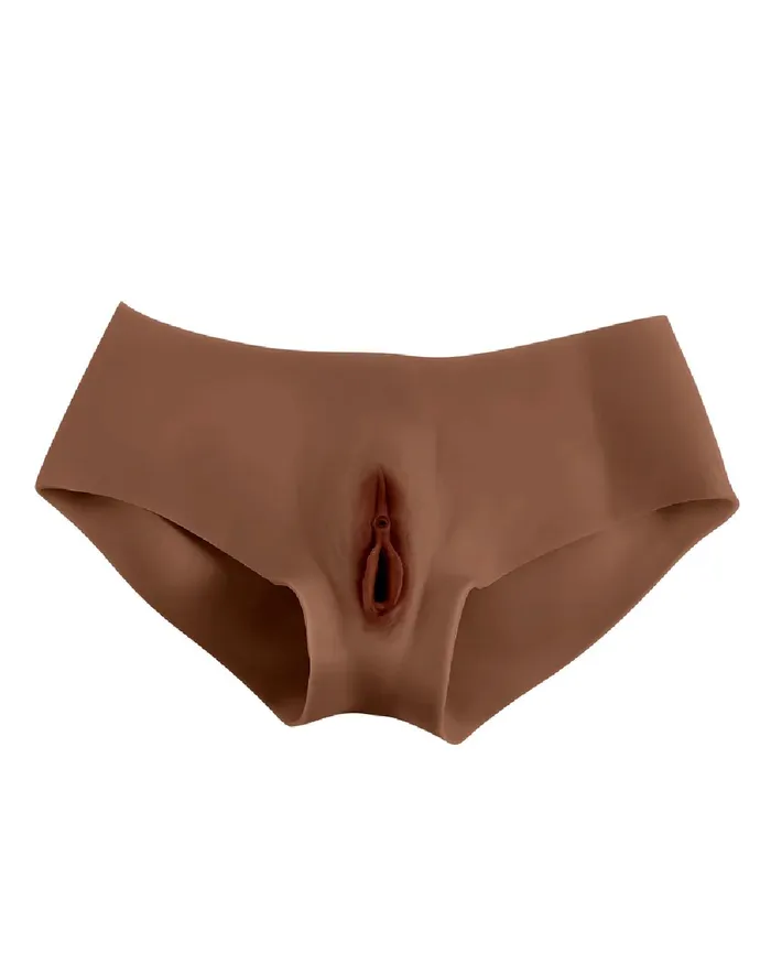 Male Sex Toys Evolved Novelties Gender X Wearable Vagina and Ass Panty Dark