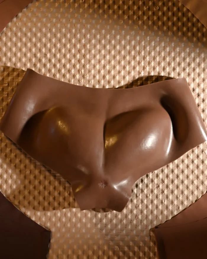Male Sex Toys Evolved Novelties Gender X Wearable Vagina and Ass Panty Dark