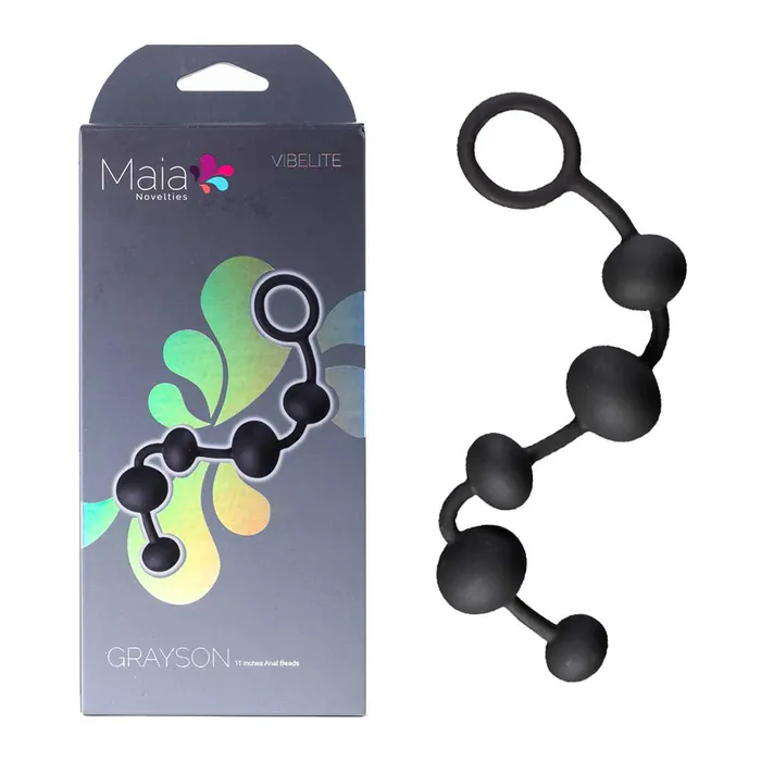 Male Sex Toys Maia Toys Maia Toys VIBELITE Grayson Silicone Anal Beads