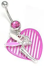 Male Sex Toys Painful Pleasures 14g 716 Pink Jewel with Tinker Fairy Dangle Belly Button Ring Male Sex Toys Painful Pleasures 14g 716 Pink Jewel with Tinker Fairy Dangle Belly Button Ring