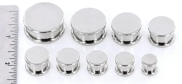 Male Sex Toys Painful Pleasures BOX Plugs Steel Threaded Hollow Center STASH 8mm 26mm Price Per 1