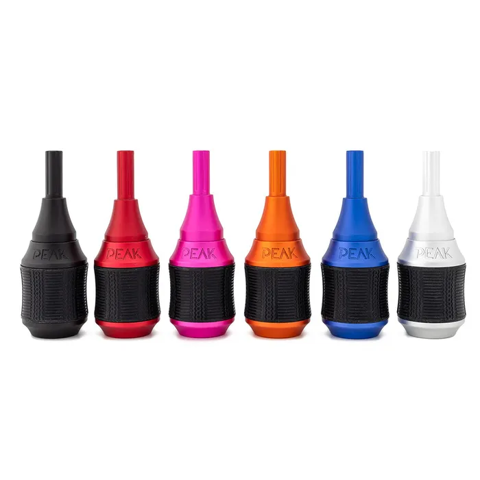 Male Sex Toys Peak Peak Natron Aluminum 30mm Adjustable Cartridge Grip Red