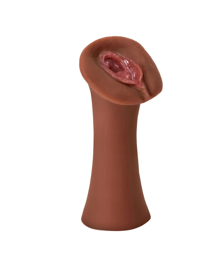Male Sex Toys Pipedream Products Juicy Snatch Wet Pussy Self Lubricating Masturbator Chocolate