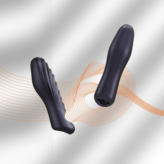 Male Sex Toys Ryzer 2 in 1 Penis Extender and Masturbation Sleeve in Purple Lovely Planet