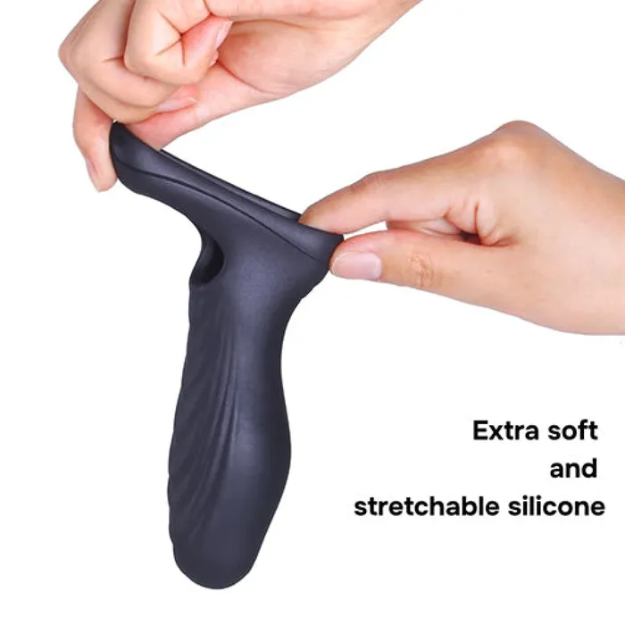 Male Sex Toys Ryzer 2 in 1 Penis Extender and Masturbation Sleeve in Purple Lovely Planet