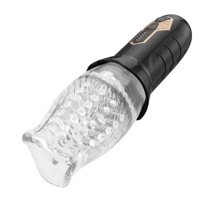 Male Sex Toys Secwell Cyclone Male Rose Oral Sex Masturbator Rechargable