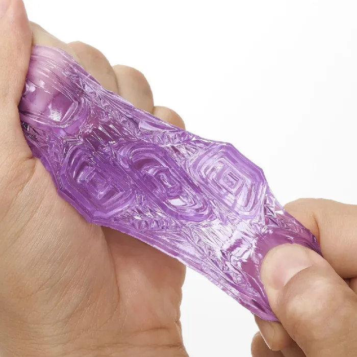 Male Sex Toys Tenga Tenga Uni Diamond Textured Finger Sleeve for Stroking and Clit Massage