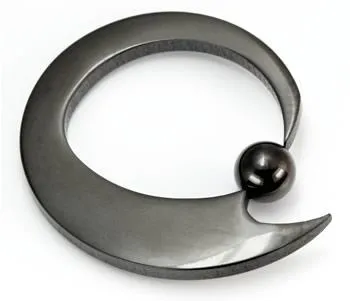 Male Sex Toys Tilum 8g Blackout Evolution Captive Ring Tilum
