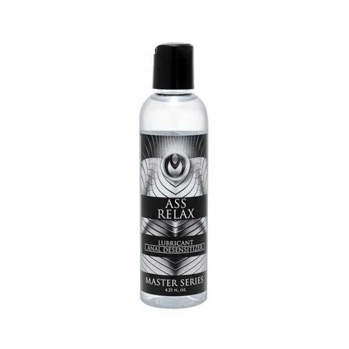 Master Series Ass Relax Desensitizing Lubricant 425 oz XR Brand Male Sex Toys Master Series Ass Relax Desensitizing Lubricant 425 oz XR Brand Male Sex Toys
