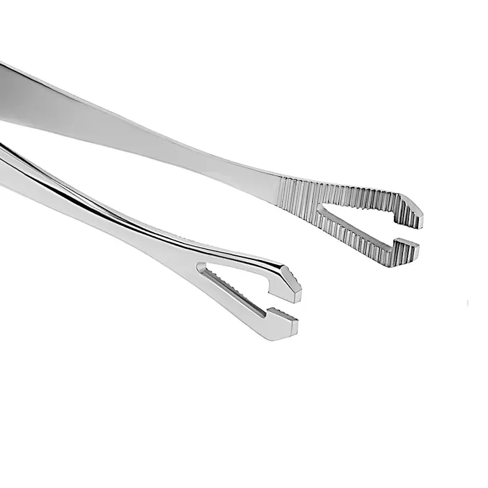 Mini Pennington 6 Slotted Steel Forceps Pierced Tools Female Sex Toys