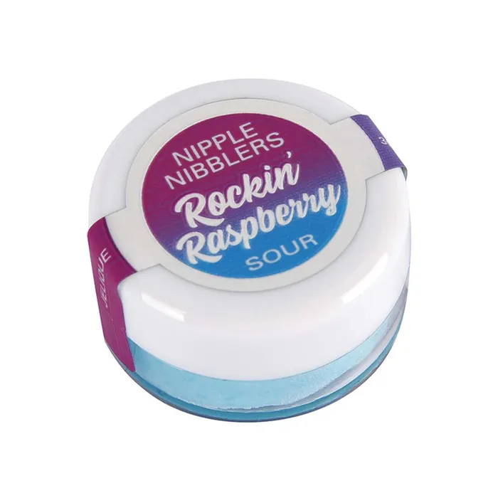 Nipple Clitoral Toys Jelique Nipple Nibblers Sour Tingle BalmRockin Raspberry 3g Holiday Products