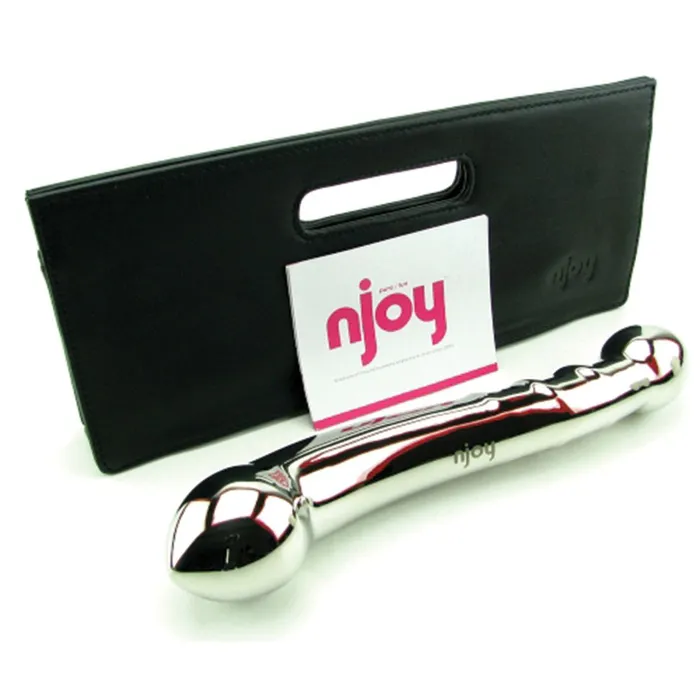 Njoy 11 Double Ended 11 Inch Stainless Steel Dildo Njoy Dildos