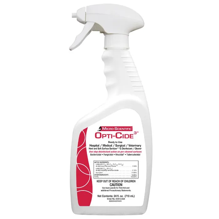 OptiCide Vibrators OptiCide3 24oz Spray Bottle