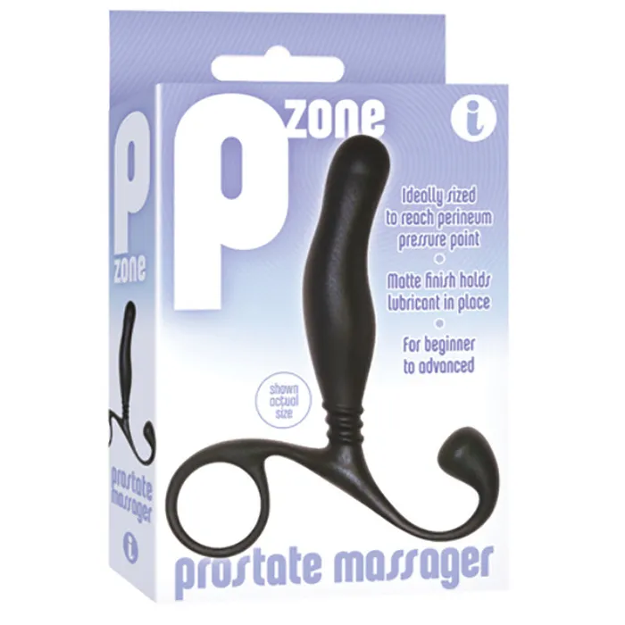 PZone Prostate Massager Black Icon Brands Anal