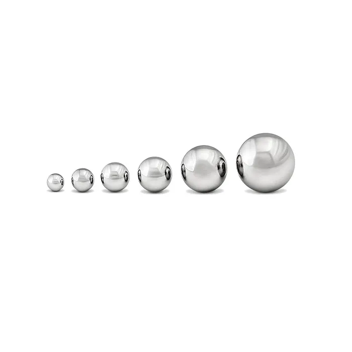 Painful Pleasures 14g Steel Replacement Ball Price Per 1 Male Sex Toys