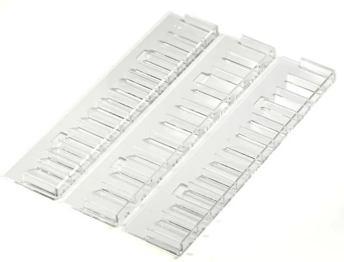 Painful Pleasures Anal Clear Acrylic Plug Display Rack
