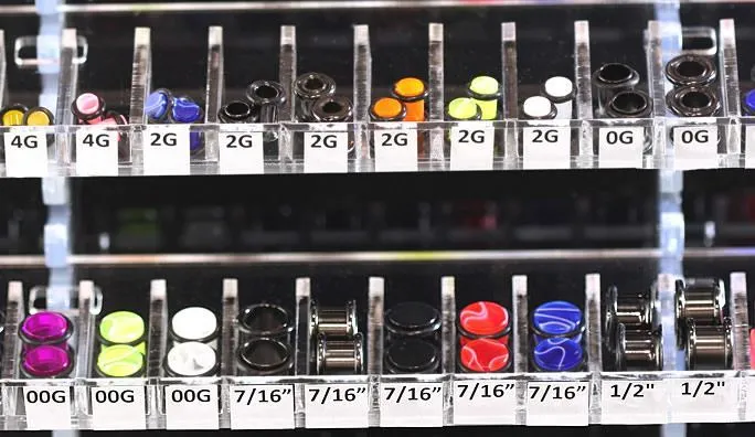 Painful Pleasures Anal Clear Acrylic Plug Display Rack
