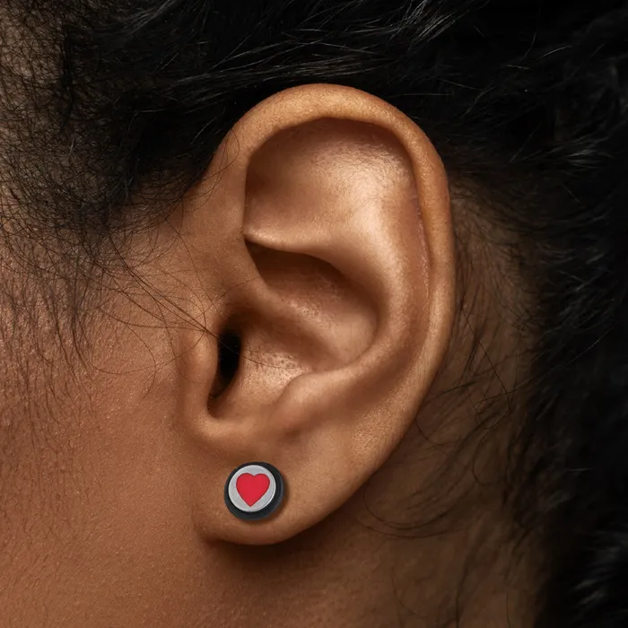 Painful Pleasures Anal FAKE PLUG HEART Fake Piercing Price Per 1