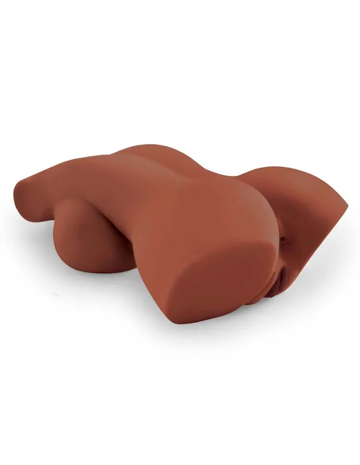 PDX Plus Perfect Torso Male Masturbator Love Doll Brown Pipedream Products Male Sex Toys