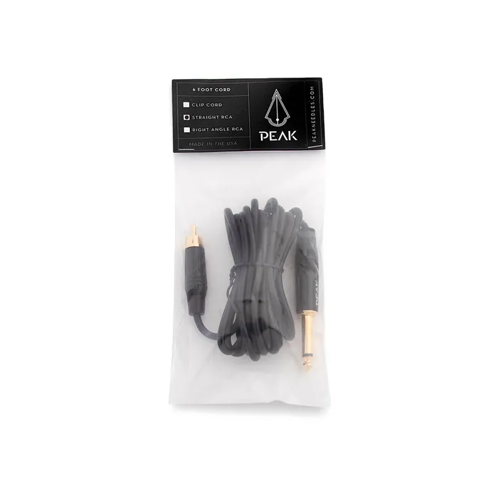 Peak 6 Straight RCA Cord Price Per 1 Peak Female Sex Toys