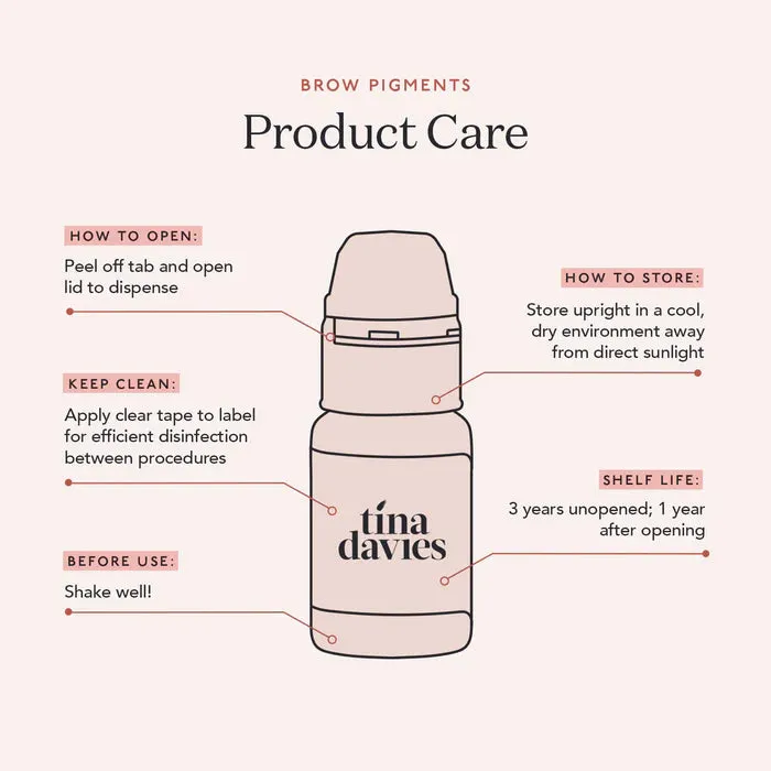 Perma Blend Anal Tina Davies I Love Ink Set 12oz Bottles