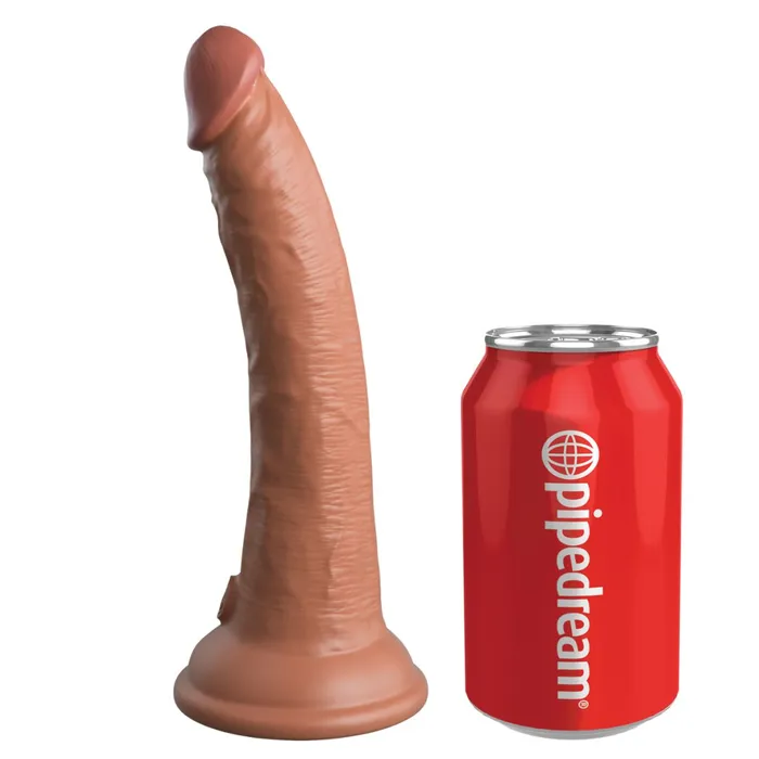 Pipedream Products Dildos King Cock Elite 7 Silicone Dual Density Dildo Caramel Pipedream Products Dildos King Cock Elite 7 Silicone Dual Density Dildo Caramel