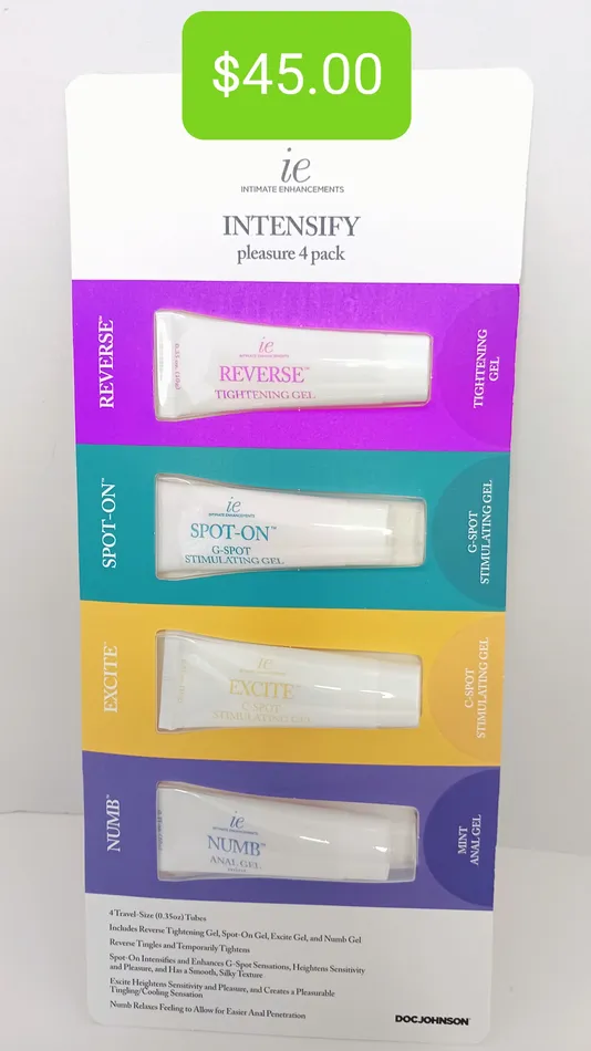 Pleasher Spot Vibrators Pleasure 4pack for Her