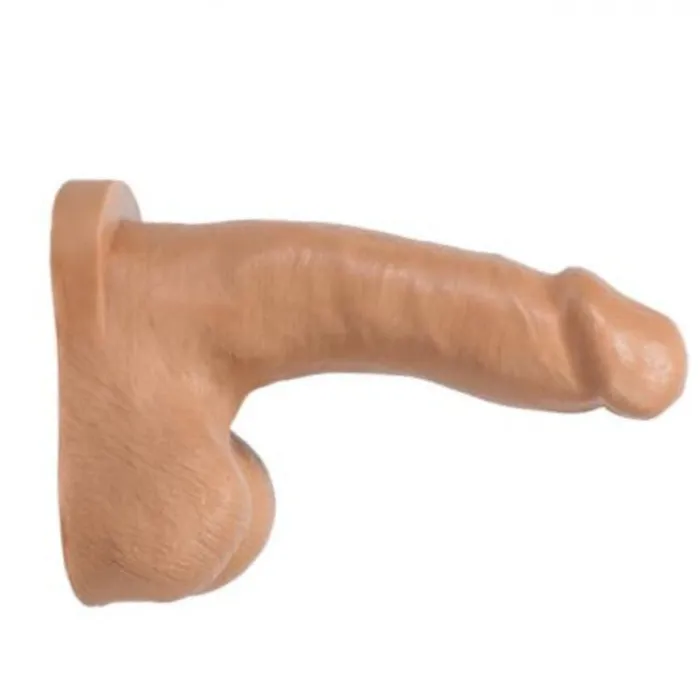 Pop N Play Silicone Squirting Packer Dildo Caramel Tantus Female Sex Toys