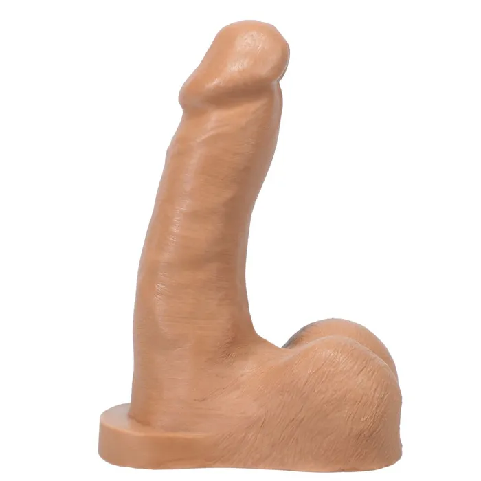 Pop N Play Silicone Squirting Packer Dildo Caramel Tantus Female Sex Toys