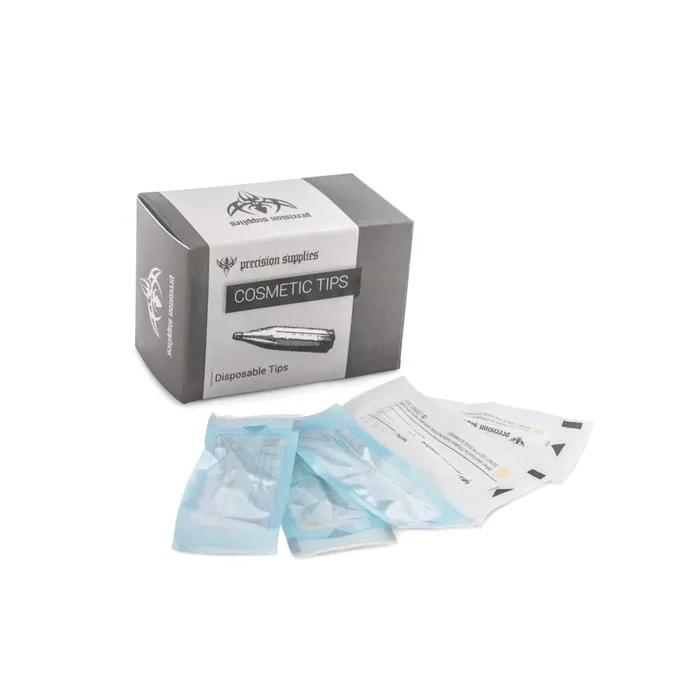 Precision Cosmetic Tattoo Disposable Tips Round Prong Set 5 Sterilized Box of 50 Anal Precision Cosmetic Tattoo Disposable Tips Round Prong Set 5 Sterilized Box of 50 Anal