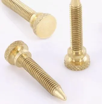 Precision Vibrators Short Brass Contact Screw M4 Metric Version 7