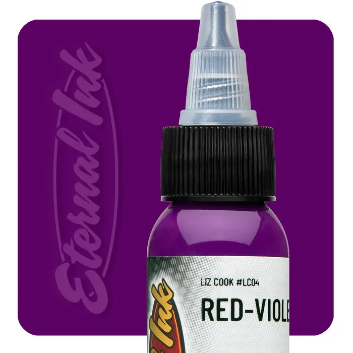 Red Violet Eternal Tattoo Ink Pick Your Size Eternal Vibrators