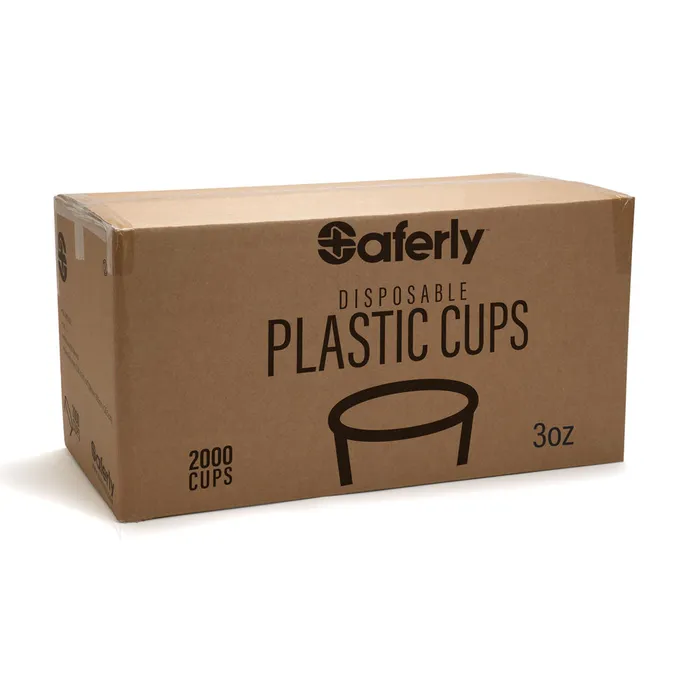 Saferly Disposable Plastic Rinse Cups Pick Size and Quantity Precision Medical Male Sex Toys