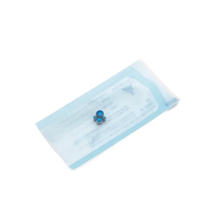 Saferly Sterilization Heat Seal Autoclave Pouches for Body Jewelry 32mm x 65mm Box of 400 Saferly Anal