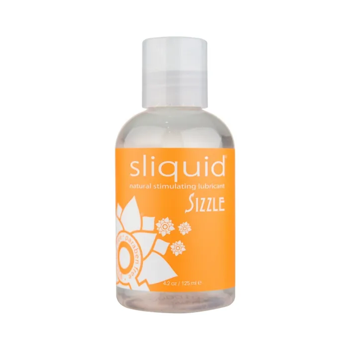 Sexual Health Wellbeing Sliquid LLC Sliquid Sizzle Natural Stimulating Lubricant 42 oz 125 mL Sexual Health Wellbeing Sliquid LLC Sliquid Sizzle Natural Stimulating Lubricant 42 oz 125 mL