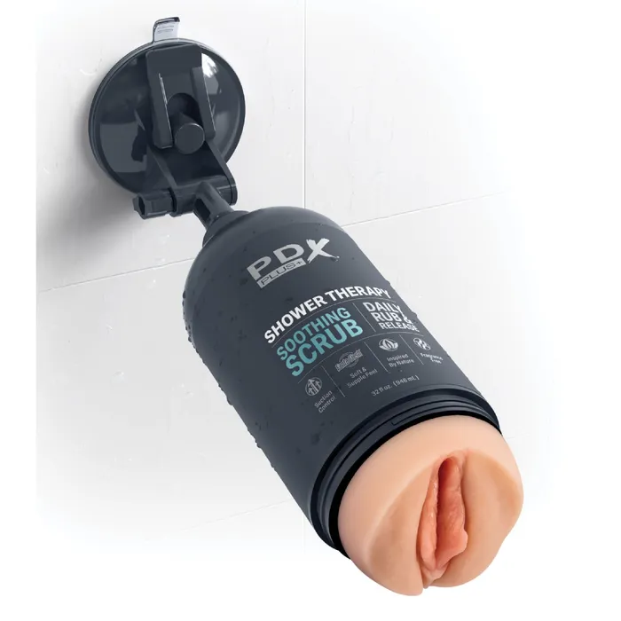 Shower Therapy Discreet Realistic Stroker with Mount Vanilla Pipedream Products Male Sex Toys Shower Therapy Discreet Realistic Stroker with Mount Vanilla Pipedream Products Male Sex Toys