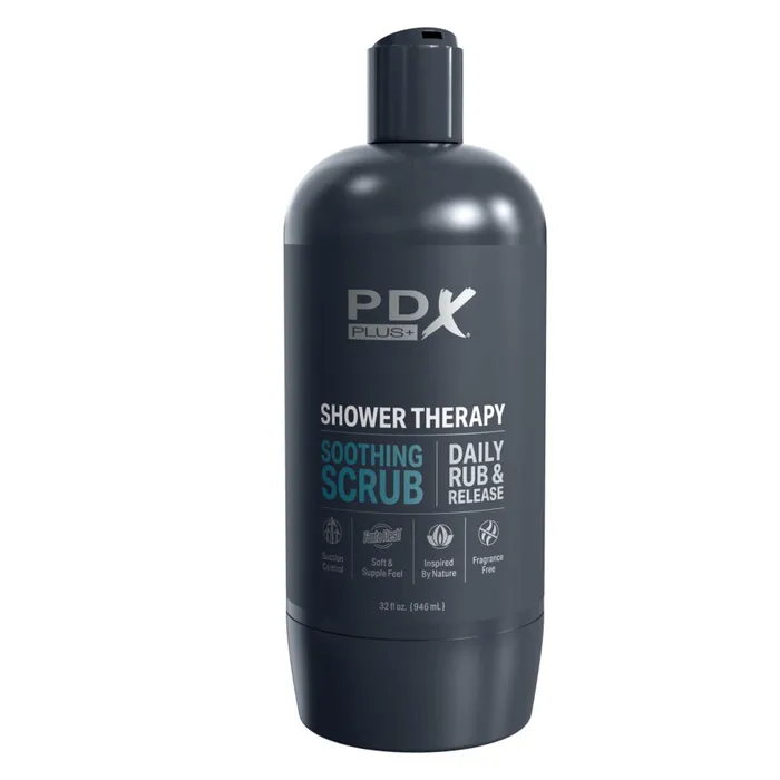 Shower Therapy Discreet Realistic Stroker with Mount Vanilla Pipedream Products Male Sex Toys