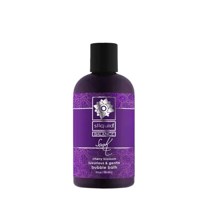 Sliquid Sliquid Soak Luxurious Gentle Bubble Bath 85 oz Cherry Blossom Vibrators Sliquid Sliquid Soak Luxurious Gentle Bubble Bath 85 oz Cherry Blossom Vibrators