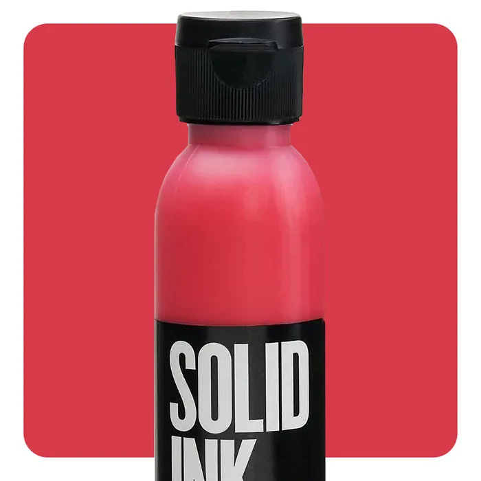 Solid Ink Old Pigments 2oz Bottle Satan Red Solid Ink Vibrators