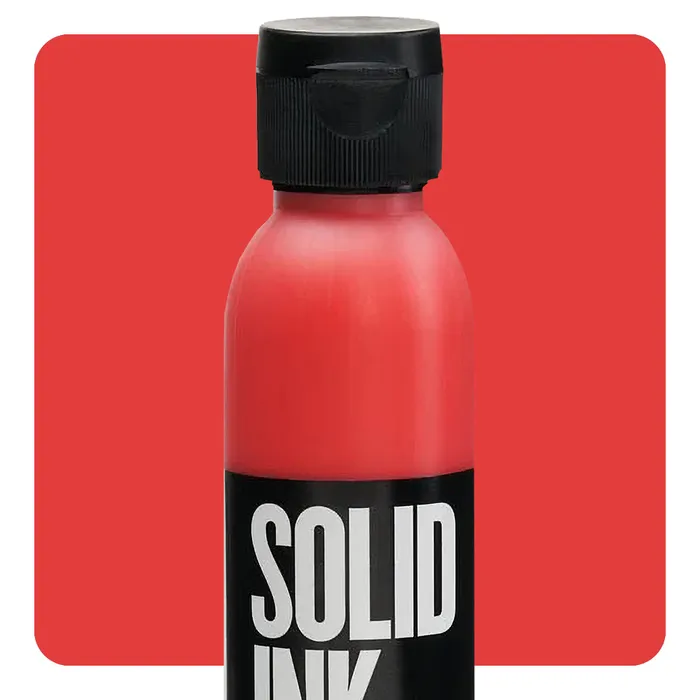 Solid Ink Old Pigments 2oz Bottle Traditional Orange Solid Ink Vibrators