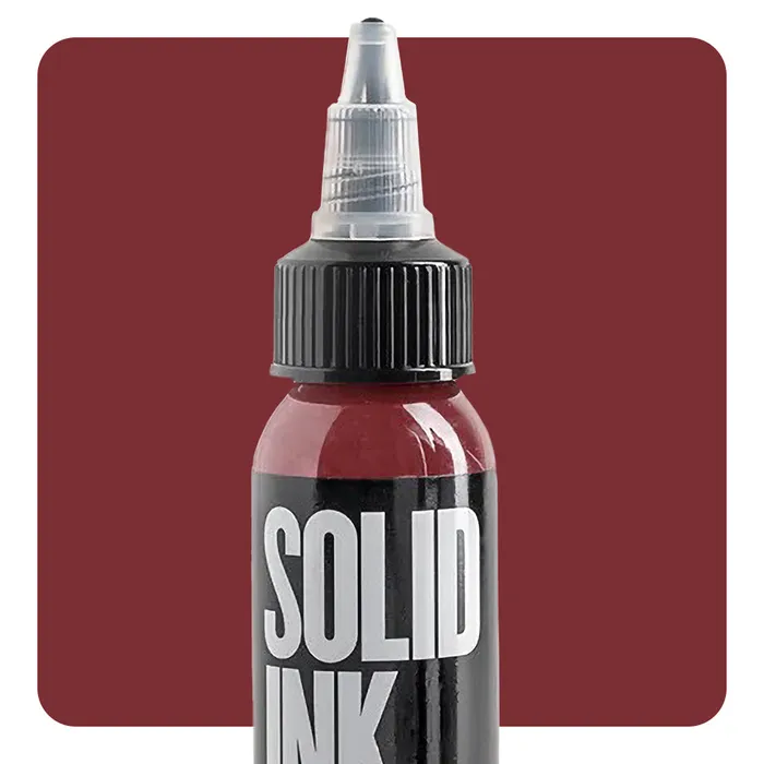 Solid Ink Vibrators Burgundy Solid Ink 1oz Bottle
