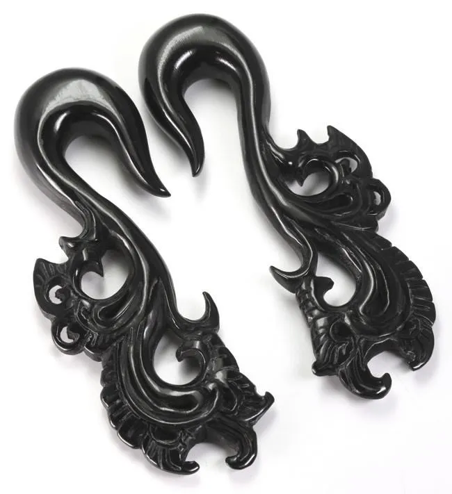 STATUESQUE Wholesale Horn Hanger Organic Body Jewelry 12g 00g Price Per 1 Elementals Organics Female Sex Toys STATUESQUE Wholesale Horn Hanger Organic Body Jewelry 12g 00g Price Per 1 Elementals Organics Female Sex Toys