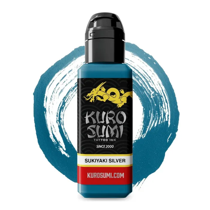 Sukiyaki Silver Kuro Sumi Tattoo Ink Pick Size Kuro Sumi Anal