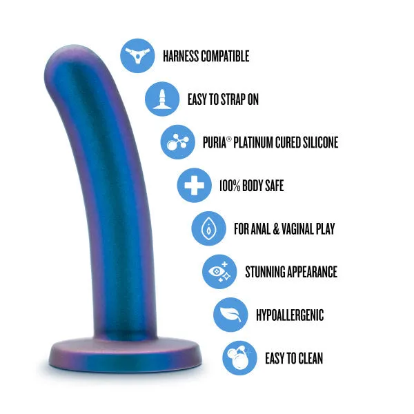 Surrender Intermediate 575 Inch Silicone Beginner Pegging Dildo Blush Anal